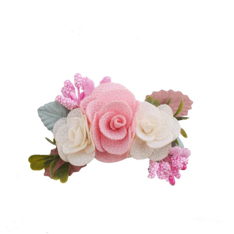 BFNAAgirl Flower Hair Clip BFNAAgirl Baby Girl Hair Bows Exquisite Hair Accessories Alligator Clips for Infants Toddlers Teen Kids Gift 6pcs/set - Image 5
